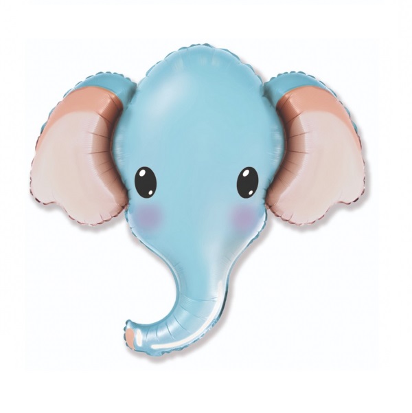 Folijski Balon FX Standard Elephant (blue) 24"