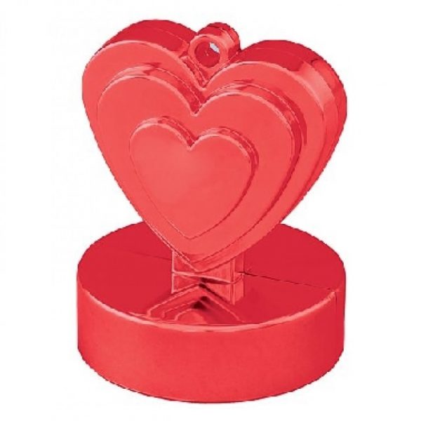 Uteg za balone, Hearts, red srce 110 g