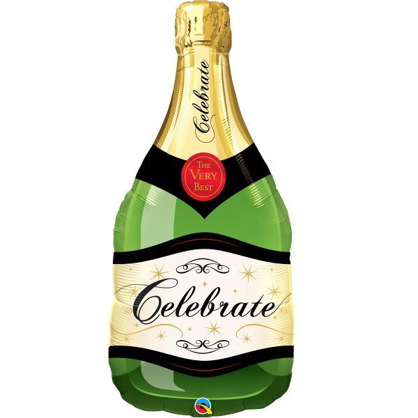 Folijski baloni Maxi Celebrate Bubbly Wine Bottle 39"