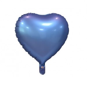 Folijski balon Srce matt violet 43 cm