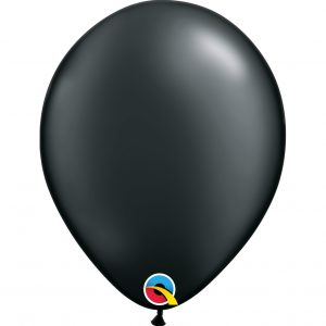 Lateks balon metallic crni QL 11"