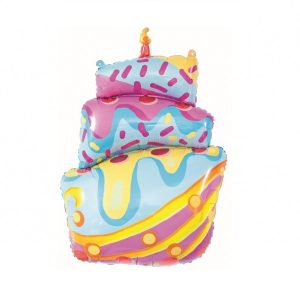 Folijski balon Birthday cake 77 cm