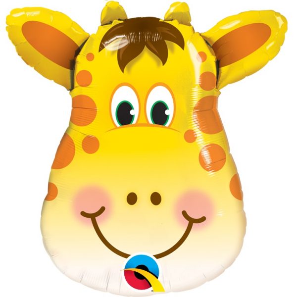 Mini Jolly Giraffe folijski balon na štapiću