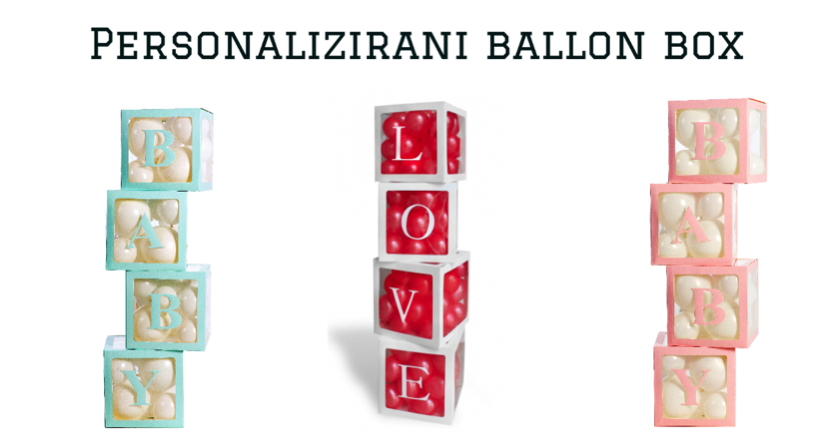 personalizirani ballon box