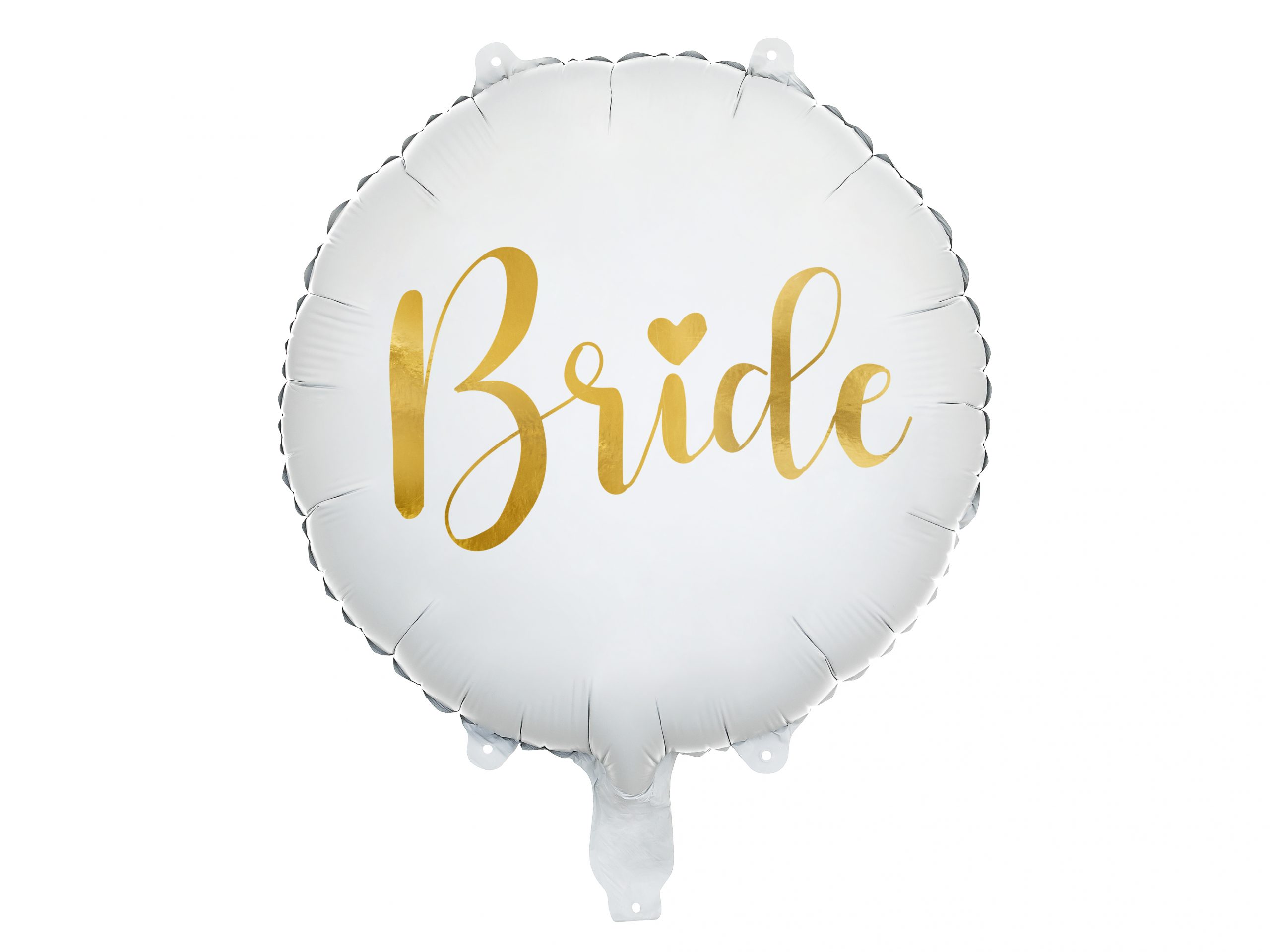 Folijski balon 18” Bride White